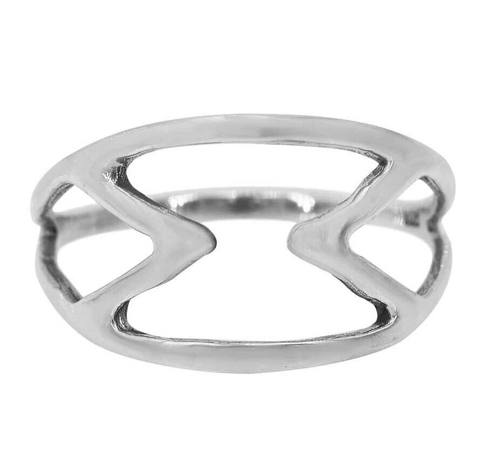 Sterling Silver Ring, 12mm Width, 1mm Band