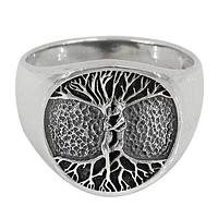 Sterling Silver Tree Of Life, 18mm Width