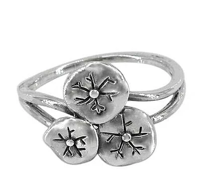 Sterling Silver Flower Ring