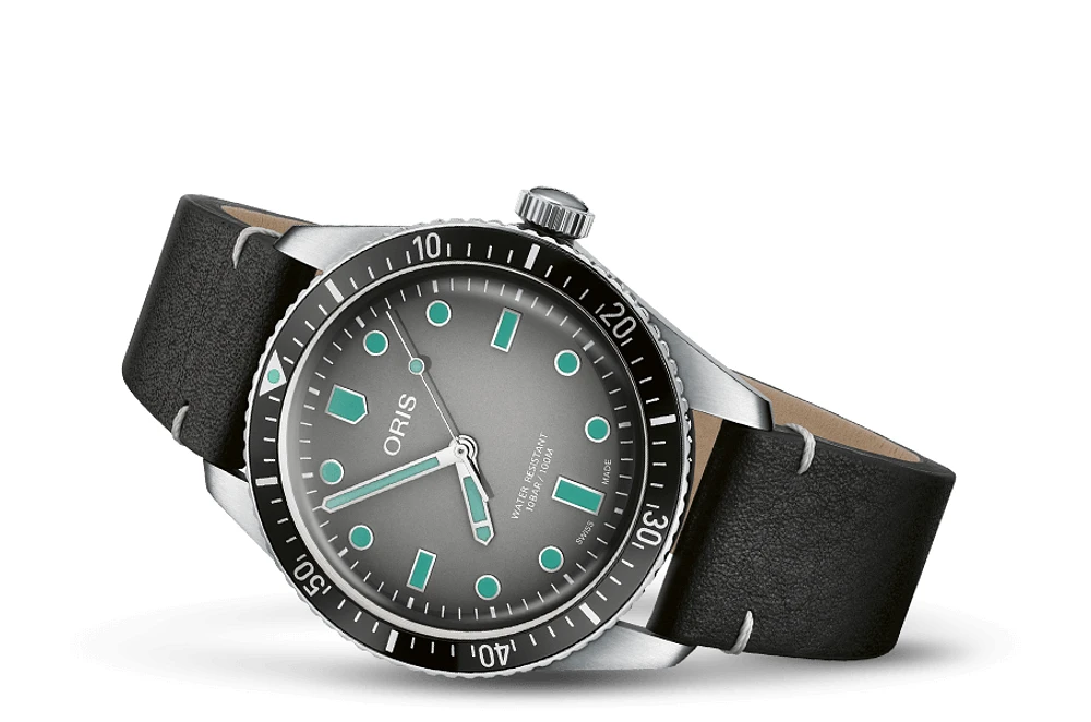 Oris Diver Sixty-Five Glow Grey Dial 40MM Automatic