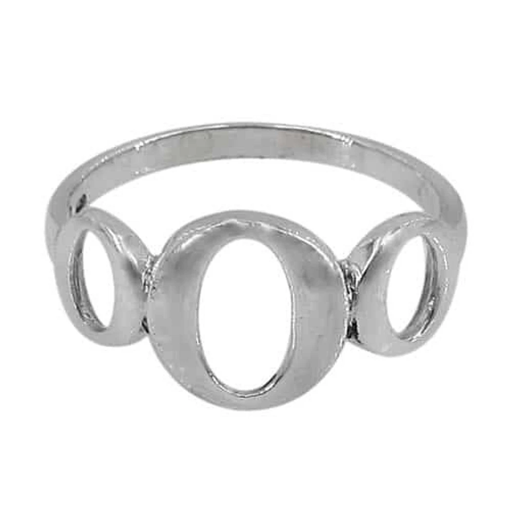 Sterling Silver Filigree Ring, 10mm Width