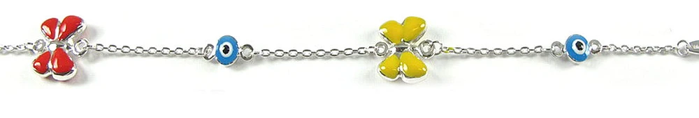 10K Gold Butterfly Children's Bracelet