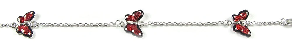 10K Gold Butterfly Children's Bracelet