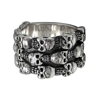 Sterling Silver Skull Ring