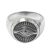 Sterling Silver, Eye Of Providence Ring