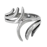 Sterling Silver Wave Ring, 20mm Width