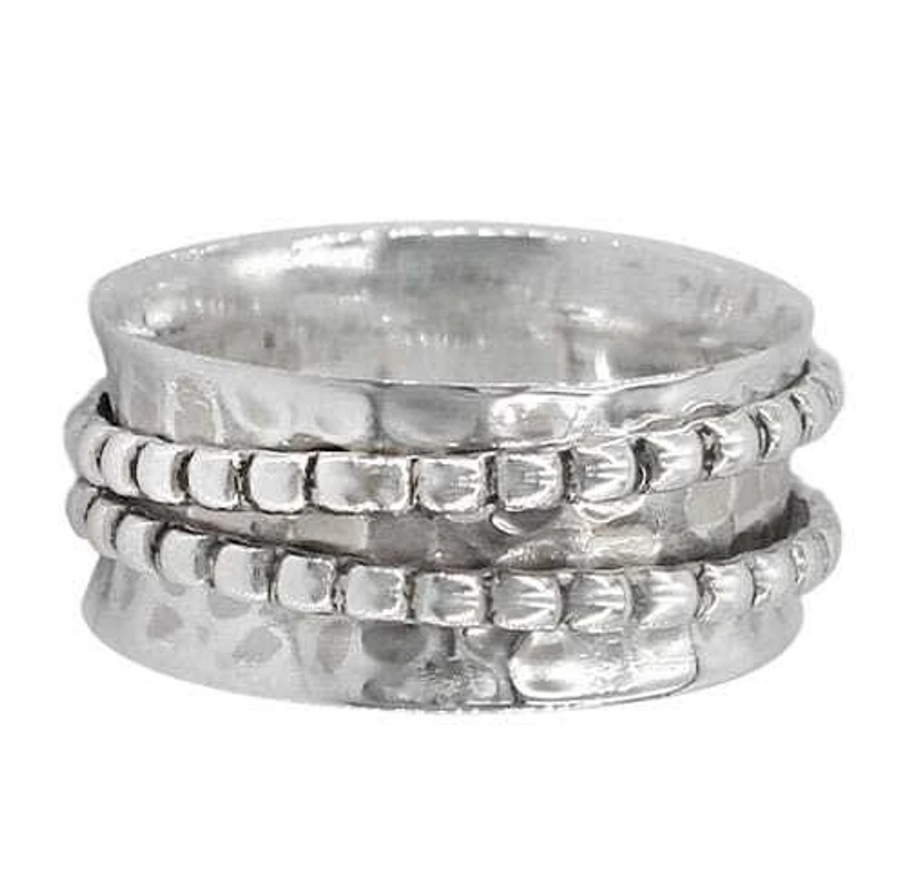 Sterling Silver Meditation Ring