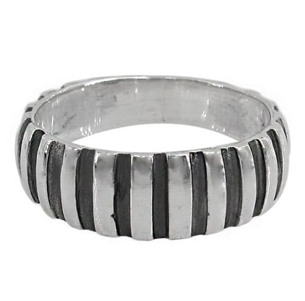 Sterling Silver Ring, 7mm Width