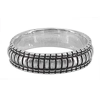 Sterling Silver Ring, 5.5mm Width