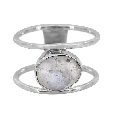 Sterling Silver With Rhodium