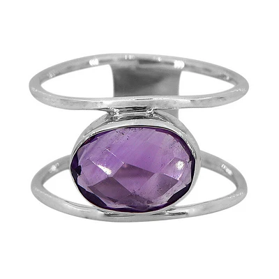Sterling Silver With Rhodium
