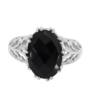 Sterling Silver With Rhodium