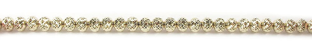 10K Yellow Gold Fancy Ball Bracelet