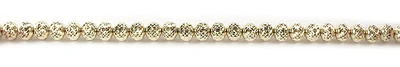 10K Yellow Gold Fancy Ball Bracelet