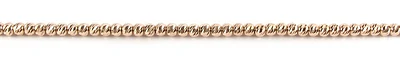 10K Rose Gold Fancy Ball Bracelet