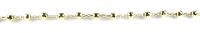 10K Yellow Gold Simple Ball Link Ball Bracelet