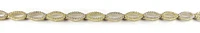 10K Yellow Gold Oval Loop Cubic Bracelet