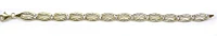 10K Yellow Gold Fancy Link Bracelet