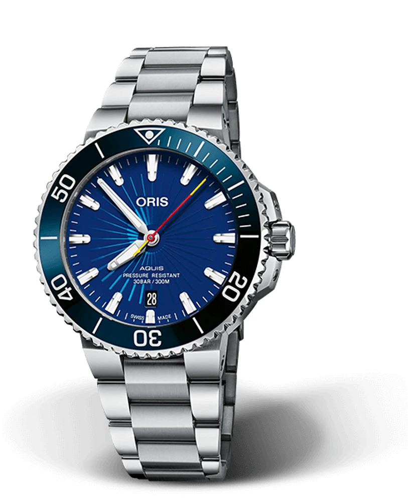 Oris Aquis Blue Dial 42 MM Limited Edition Monkey King Automatic