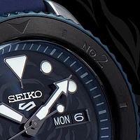 Seiko 5 Sports Blue Dial Limited Edition One Piece "Sabo" 43MM Automatic SRPH71