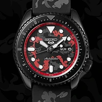 Seiko 5 Sports Black Dial Limited Edition One Piece "Luffy" 43MM Automatic SRPH65