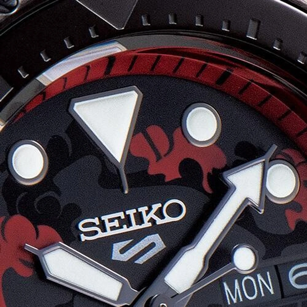 Seiko 5 Sports Black Dial Limited Edition One Piece "Luffy" 43MM Automatic SRPH65