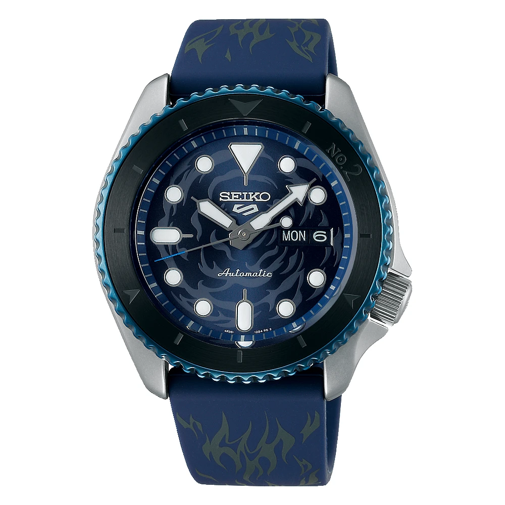 Seiko 5 Sports Blue Dial Limited Edition One Piece "Sabo" 43MM Automatic SRPH71