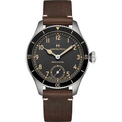 Khaki Aviation Pilot Pioneer Black Dial 43 MM Mechanical H76719530