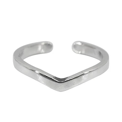 Sterling Silver, Adjustable Toe Ring