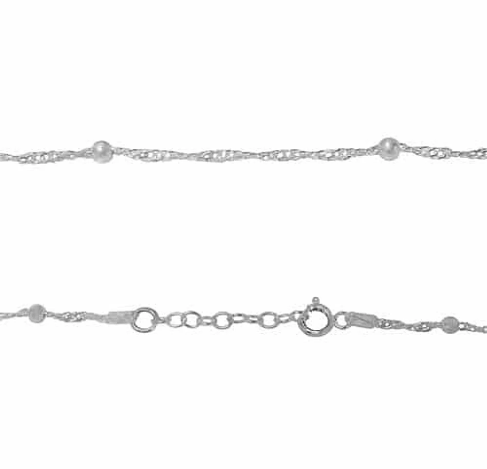 Sterling Silver Anklet