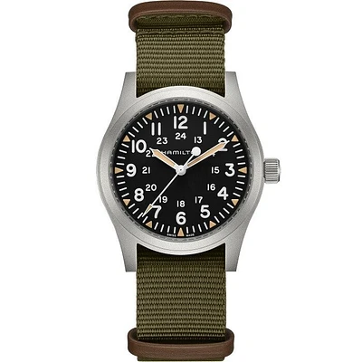 Khaki Aviation Pilot Pioneer Black Dial 42 MM Mechanical H69529933