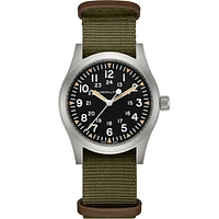 Khaki Aviation Pilot Pioneer Black Dial 42 MM Mechanical H69529933