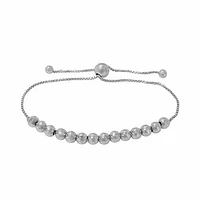 Sterling Silver With Rhodium