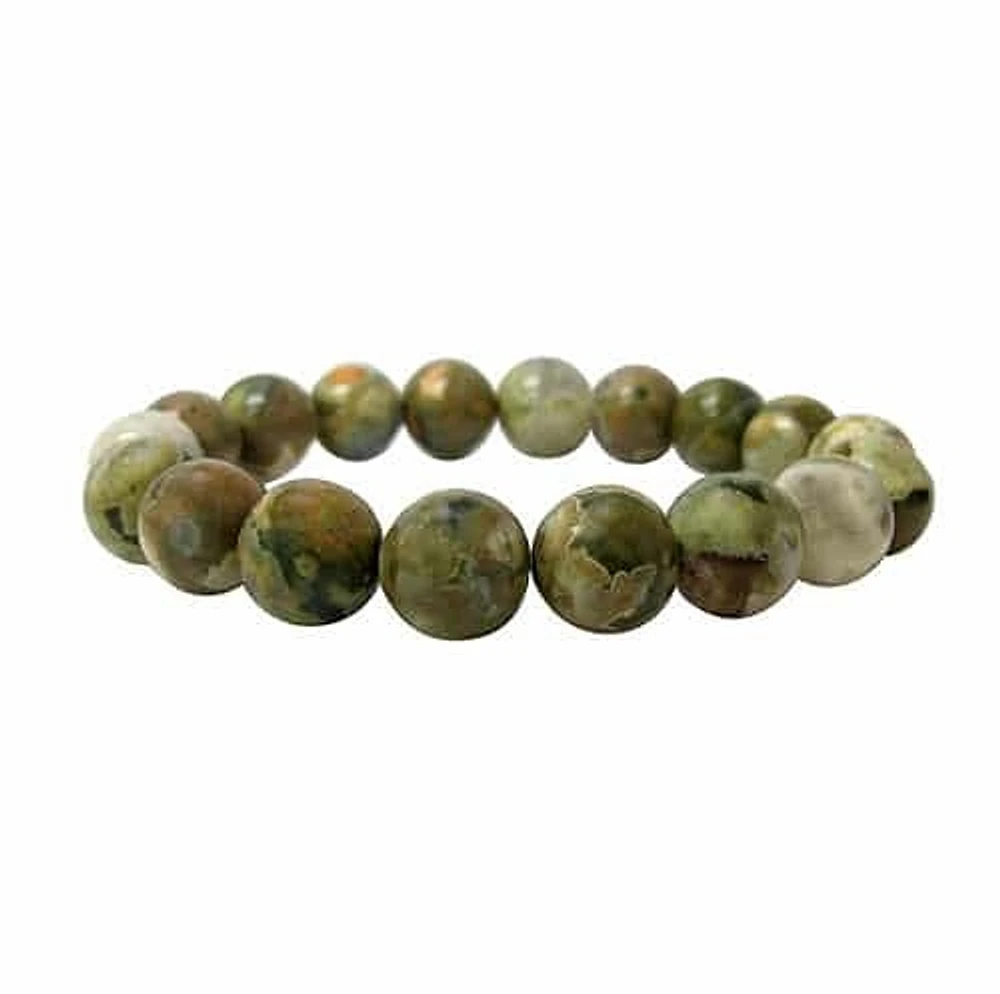 Rainforest Jasper Elastic Bracelet