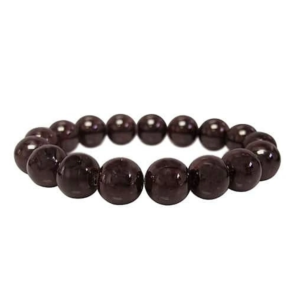 Garnet Elastic Bracelet