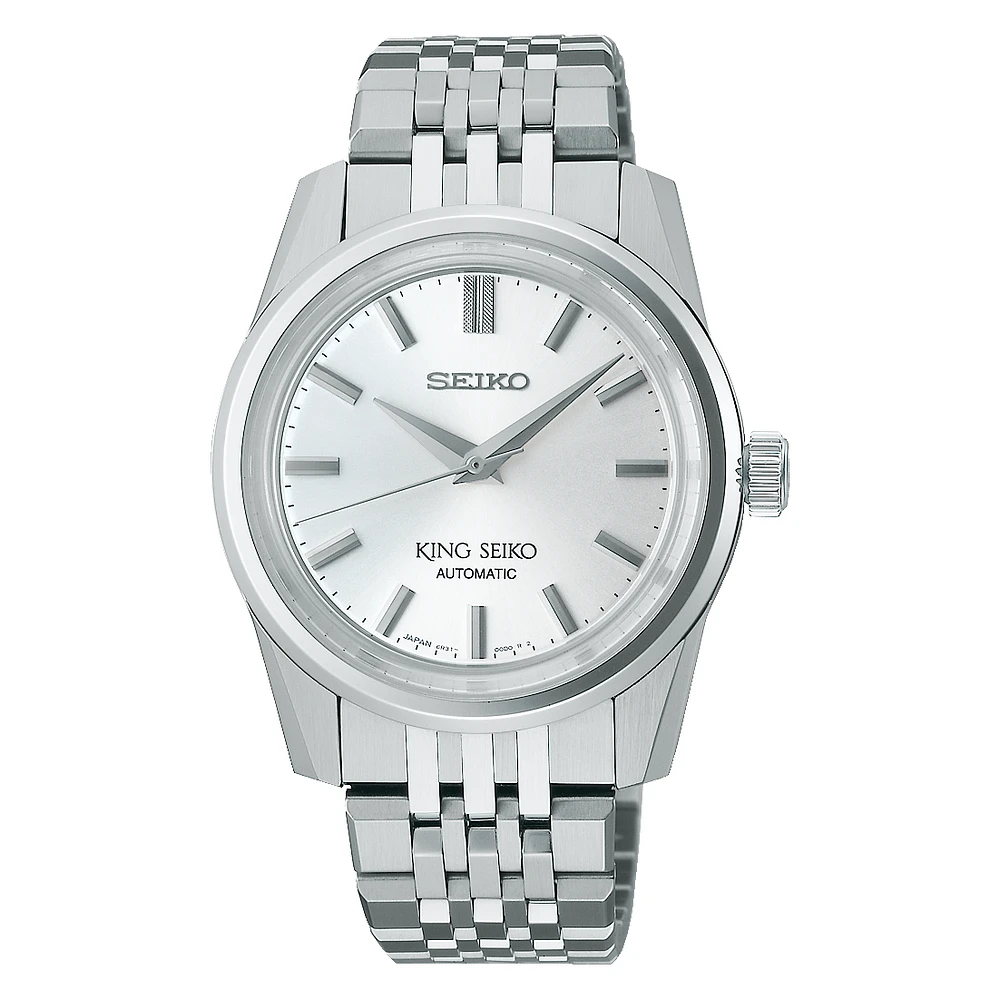 King Seiko Silver Dial 37 MM Automatic SPB279