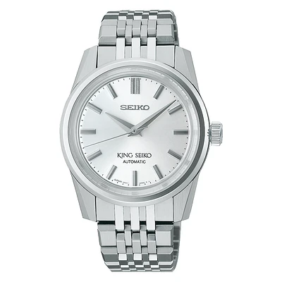 King Seiko Silver Dial 37 MM Automatic SPB279