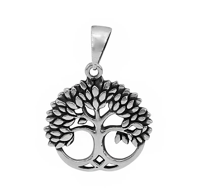 Sterling Silver, Tree Of Life Pendant