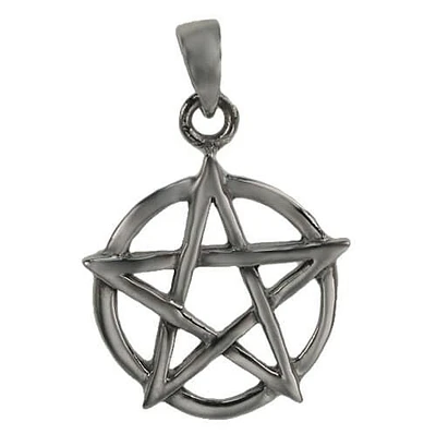 Sterling Silver Pentagram Pendant