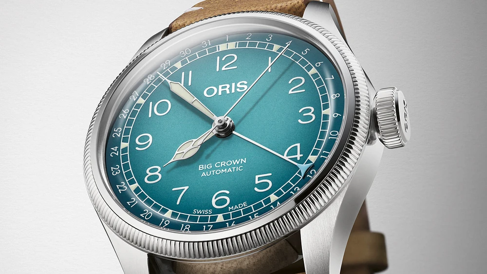 Oris X Cervo Volante Blue Dial 38 MM Automatic Limited Edition