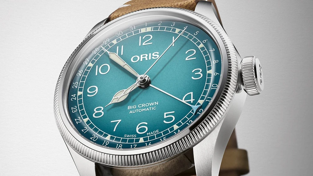 Oris X Cervo Volante Blue Dial 38 MM Automatic Limited Edition