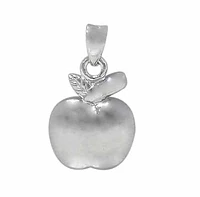 Rhodium Plated On Sterling Silver