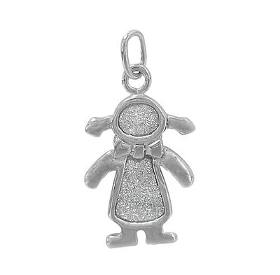 Rhodium Plated On Sterling Silver