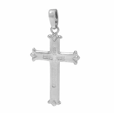 Rhodium Plated On Sterling Silver