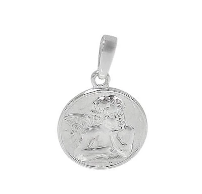 Rhodium Plated On Sterling Silver