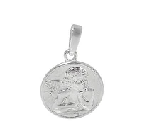 Rhodium Plated On Sterling Silver