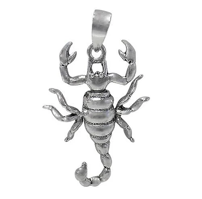 Sterling Silver Scorpion Pendant