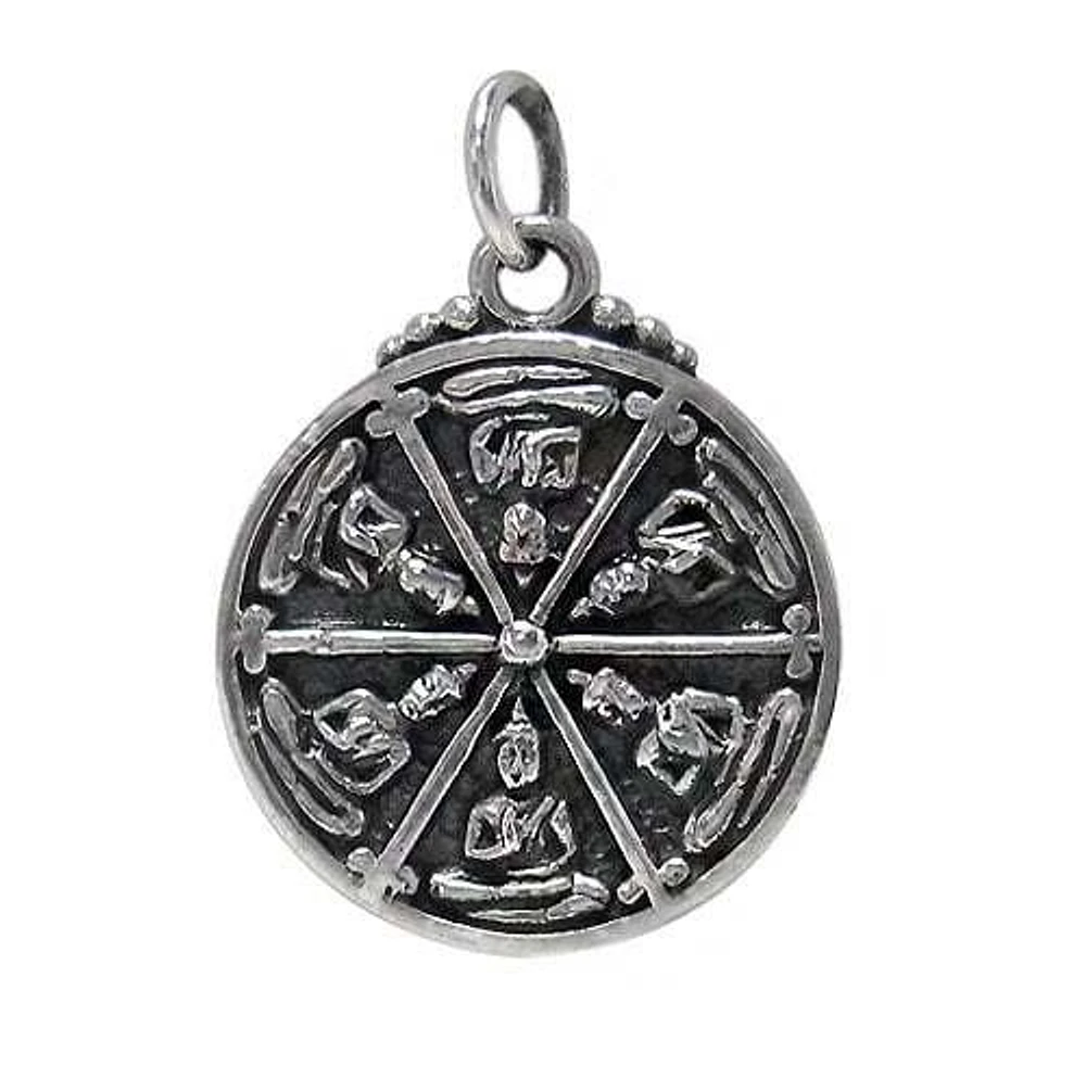 Sterling Silver Buddha Pendant