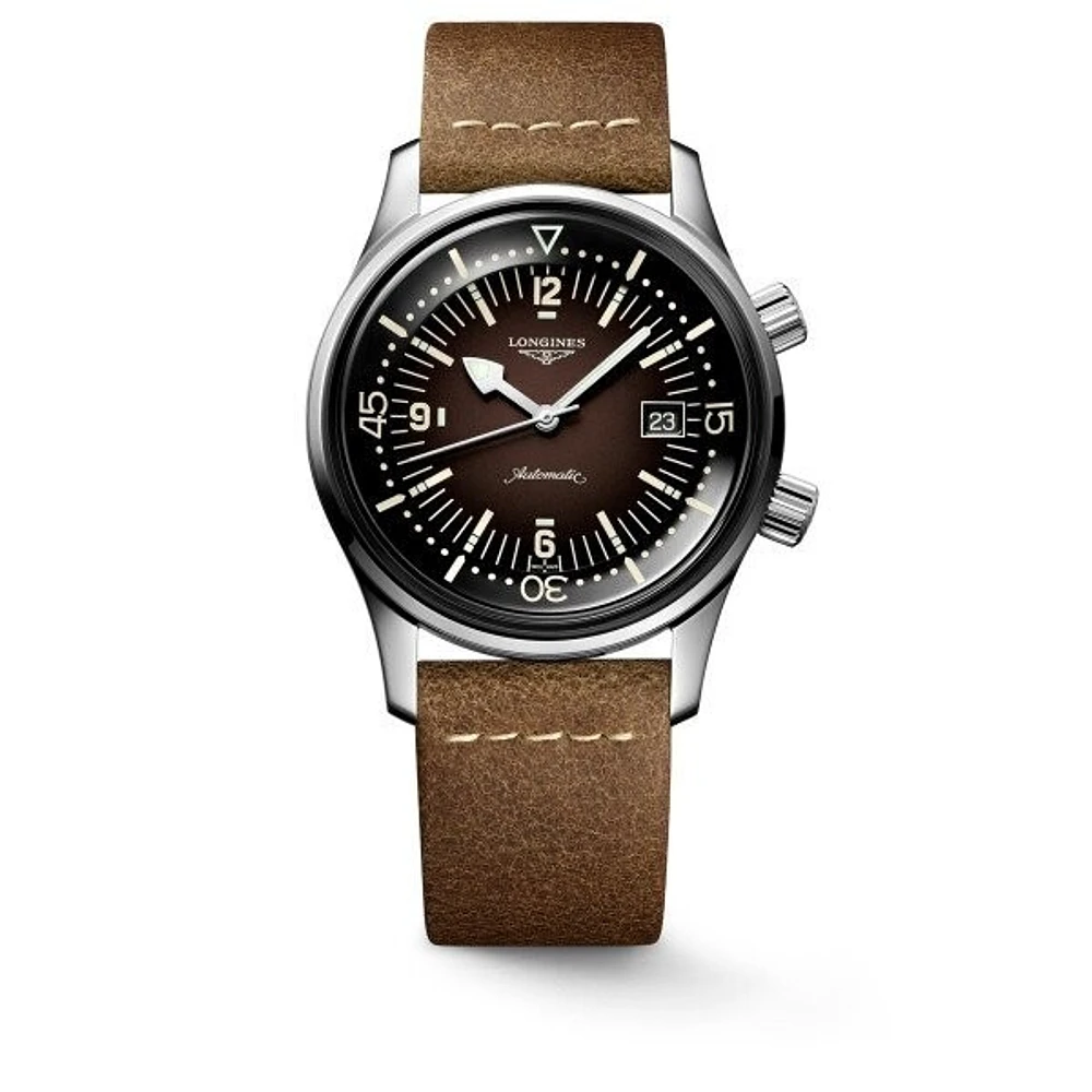 The Longines Legend Diver Brown Dial 42 MM Automatic L37744602