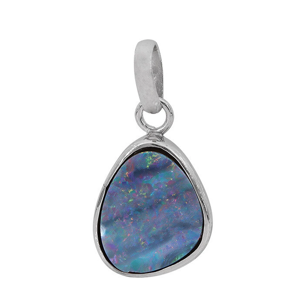 Sterling Silver With Rhodium